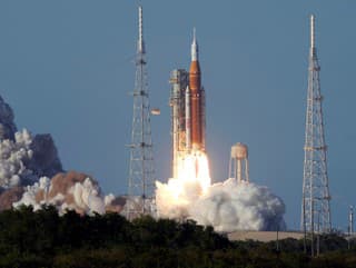 Štart rakety Orion a