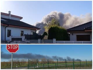 AKTUÁLNE Mohutný POŽIAR neďaleko