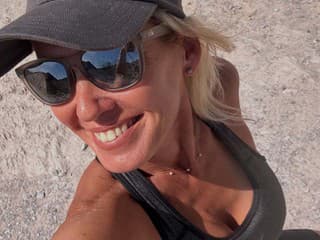 Erika Barkolová si užíva