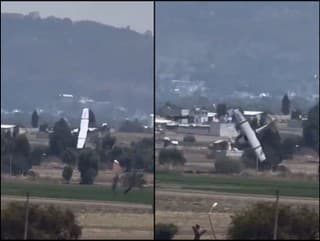 Lietadlo sa zrútilo krátko