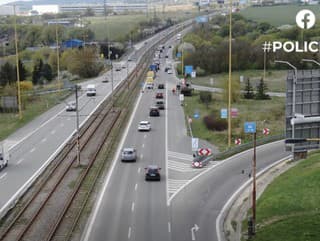 Pri výjazde z Košíc