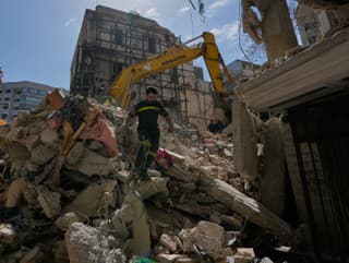 Na snímke príslušníci libanonskej