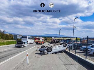 Dopravná nehoda na Herlianskej