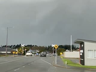 Silná búrka v Novom