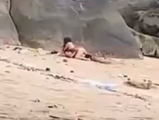 Párik si užíval za