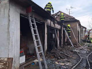 Požiar karavanu v Čiližskej