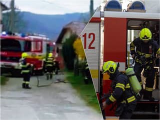 Požiar v obci Nemecká: