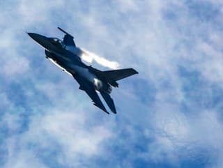 Stíhačka F-16.