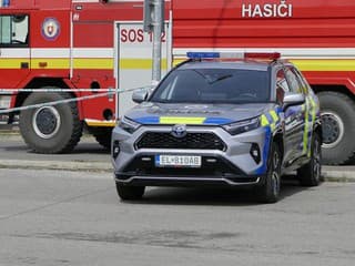 Autobus zachvátil požiar! Frekventovanú