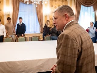 Neplánované stretnutie Roberta Fica