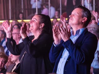 Dana Miklášová na premiére