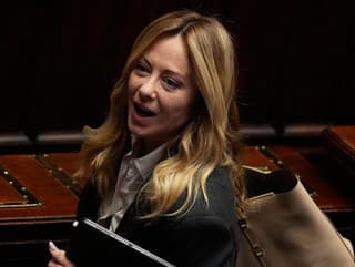 Talianska premiérka Giorgia Meloniová.