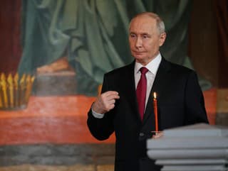 Ruský prezident Vladimir Putin.