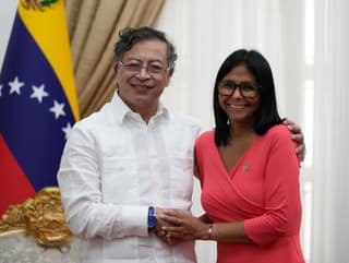 Kolumbijský prezident Gustavo Petro