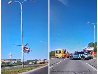 AKTUÁLNE Zrážka osobného auta