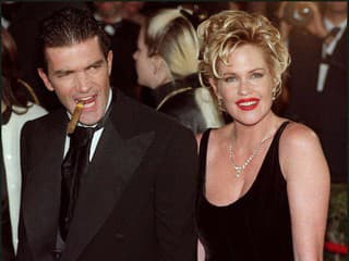 Antonio Banderas a Melanie