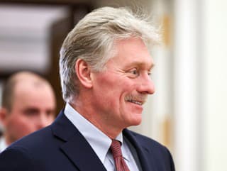 Hovorca Kremľa Dmitrij Peskov.