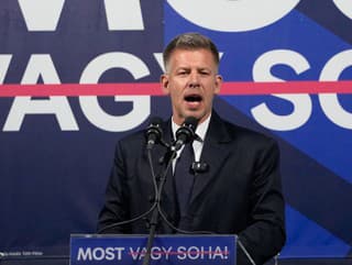 Péter Magyar, líder opozičnej