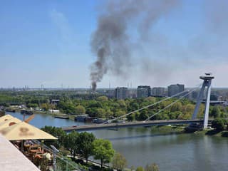 PRÁVE TERAZ Požiar v