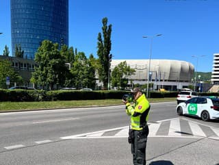 Policajná kontrola v Bratislavskom