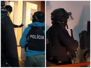 Polícia skoro ráno rozbehla