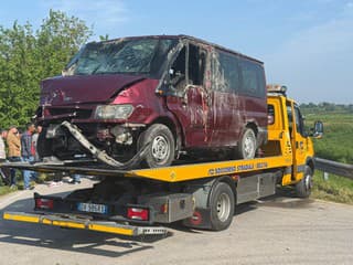 AKTUÁLNE Tragická nehoda: Mikrobus