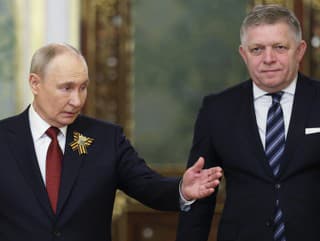 Vladimir Putin a Robert