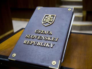 Na snímke Ústava Slovenskej