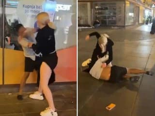 Žena brutálne napadla cudzinca.
