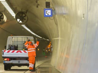 Tunel Višňové je čiastočne