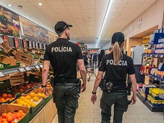 Policajti v Košickom kraji