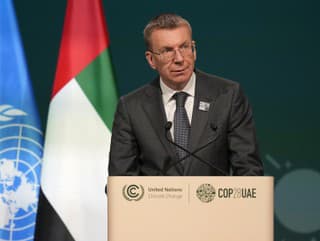 Lotyšský prezident Edgars Rinkevičs