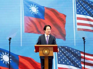 Taiwanský prezident Laj Čching-te.