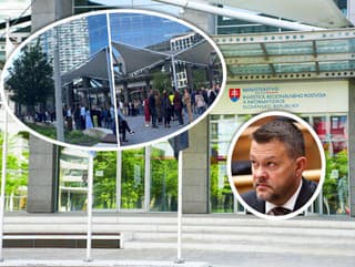 Zamestnanci Migaľovho rezortu boli