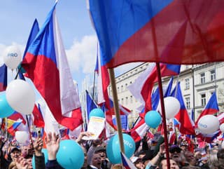 Protivládne protesty v Česku