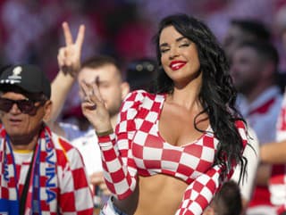 Chorvátska fanúšička Ivana Knoll