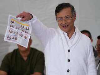 Kolumbijský prezident Gustavo Petro