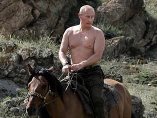 Putin sa rád prezentuje