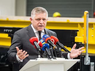 Robert Fico počas návštevy