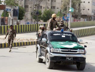 Pakistanská polícia nechtiac postrelila
