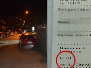 Žena nabúrala do múra: