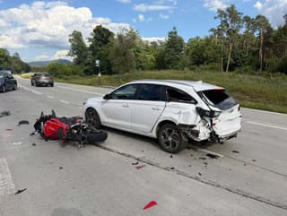 Dopravná nehoda medzi Rohožníkom
