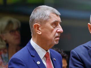 Zľava český premiér Andrej