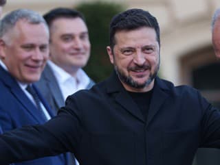 Volodymyr Zelenskyj prijal v