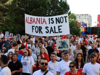 Albánsko nie je na