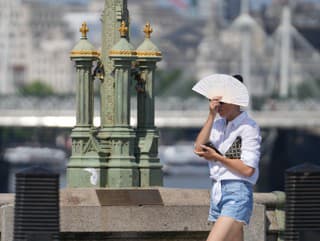Británia sa pečie: Teplota