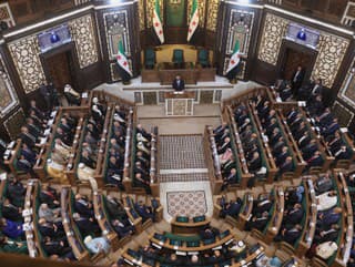 Sýrsky prezident Ahmad aš-Šaraa