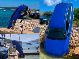 Vodič zaparkoval a auto
