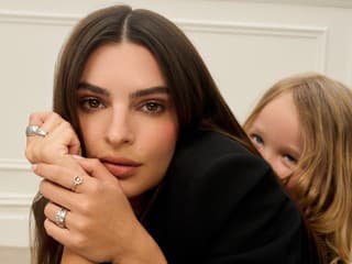 Emily Ratajkowski so synom