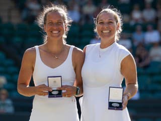 Dominka Cibulková a Barbora